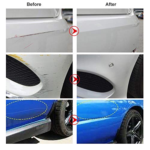 SCOBUTY Reparador de arañazos para Coche, Coche Accesorios para Reparación de Arañazos, Cuidado de la Pintura Coche, Pulido y reparación de arañazos de Pintura para Reparar arañazos en el Coche, 2pc