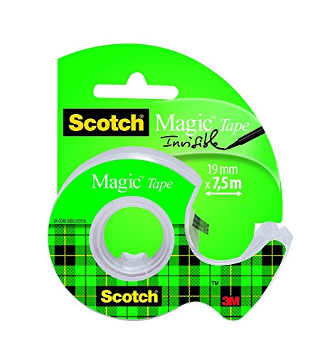 Scotch UU004245542 - Cinta invisible en portarrollos