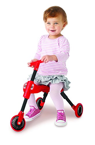 Scuttlebug 8540 - Correpasillos con 3 Ruedas y diseño de Insecto, Color Rojo y Negro