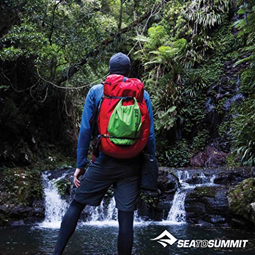 Sea to Summit Lightweight 70D Dry Sack-8 litros Saco Montañismo, Alpinismo y Trekking, Adultos Unisex, Yellow, 8 Liters