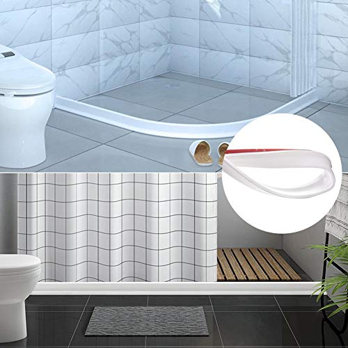 seawe Umbral De Ducha Plegable Presa De Agua Barrera De Ducha Y Sistema De Retención Y Mantiene El Agua Dentro del Umbral Maravillosamente Económico