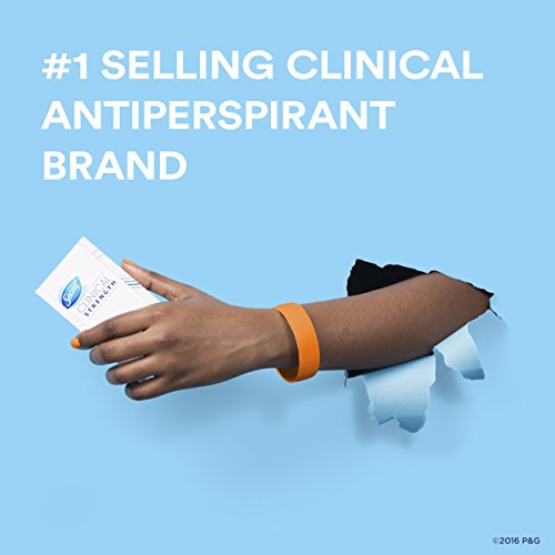 Secret Clinical Strength Clear Gel Women's Antiperspirant & Deodorant Powder Protection Scent 1.6 Ounce by Secret