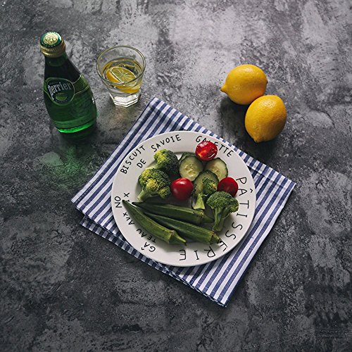 Selens 2 en 1 Telón de Fondo de Papel 56x88cm Muro de Cemento Hormigón Fondo de Cara Doble para Fotografía Estudio Fotográfico Flat Lay Comida Producto Pequeño Cosmético Joya Vlog Fotógrafo