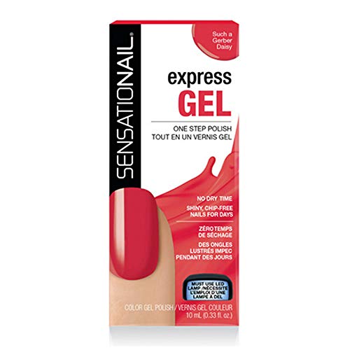 SensatioNail Express Gel, Tan Gerber Daisy