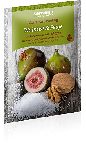 'sensena muy suave exfoliante"nogal y Higo (3 unidades, X 80 g)