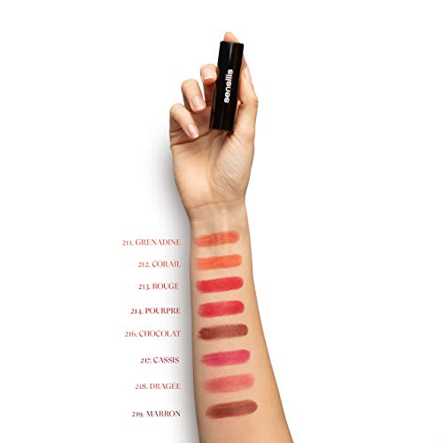 Sensilis Velvet Barra de Labios Hidratante con Acabado Satinado 206 Mure - 4 ml