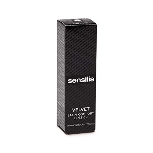 Sensilis Velvet Barra de Labios Hidratante con Acabado Satinado 206 Mure - 4 ml