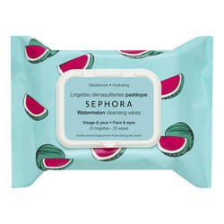 SEPHORA Collection paños para eliminar de maquillaje y exfoliante Sandía