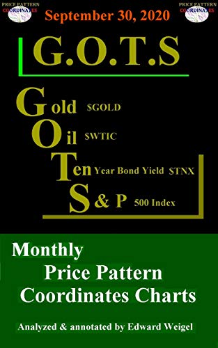 September 30, 2020: G.O.T.S : Gold ($GOLD), Oil ($WTIC), 10-Year Treasury Bond ($TNX) and the S&P 500 Index ($SPX) Monthly Price Pattern Coordinates Charts (English Edition)