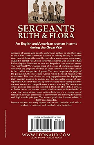 Sergeants Ruth and Flora: an American and English Woman Serving in the Serbian Army During the First World War―Nation at Bay & An English ... Serbian Army by Ruth S. Farnam & Flora Sandes