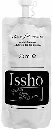 Serum Facial Acido Hialuronico, 30 ml Made in Italy, Issho, Contorno de Ojos Antiarrugas, Mascarilla Crema Hidratante Mujer Hombre