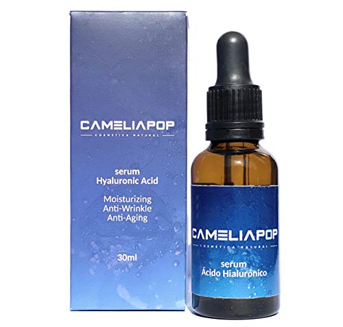 Sérum Facial ÁCIDO HIALURÓNICO Puro 100% y ORGÁNICO