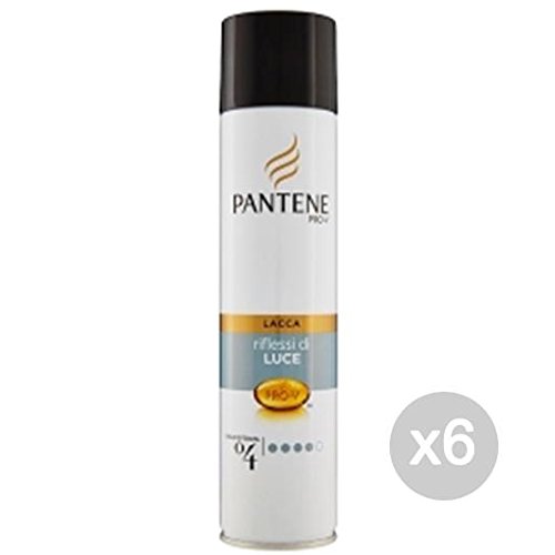Set 6 PANTENE Nuevo Spray 4 Rifl.Di Light T / Ext Fuerte Y Peinado