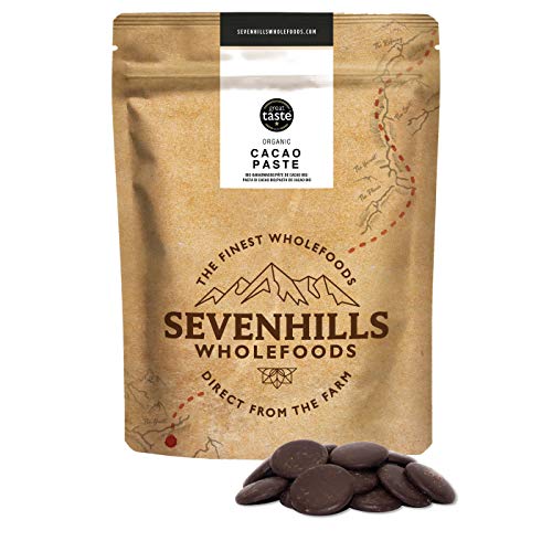 Sevenhills Wholefoods Pasta De Cacao (Licor, Masa) Orgánico, Obleas, 1kg
