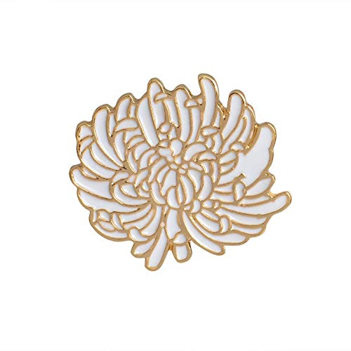 SFFSMD Conejo Elf Colección Bosque Esmalte Pernos de Dibujos Animados Animales broches Abeja Regalo Pin Pin de la Solapa Personalizado for Niños Niña (Color : Blanco)