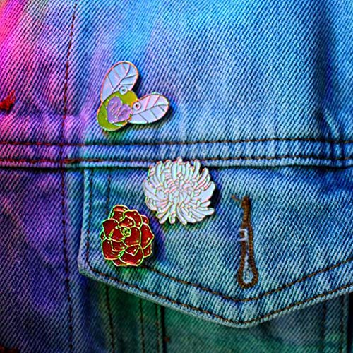 SFFSMD Conejo Elf Colección Bosque Esmalte Pernos de Dibujos Animados Animales broches Abeja Regalo Pin Pin de la Solapa Personalizado for Niños Niña (Color : Blanco)