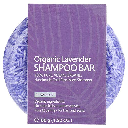 Shampoo, Jabón de Champú para el Cabello, Jengibre y Jazmín y Lavanda y Polygonum(lavanda)
