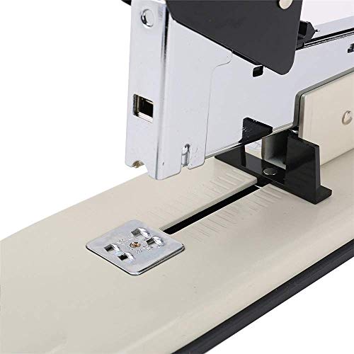 Shangfu Engrapadora Grapadora for Trabajo Pesado Grapadora Reduced 210 Hojas Capacidad Esfuerzo Libro Alcantarilla grapado Máquina for Folletos, Prensa, Bricolaje, artesanía Encuadernación