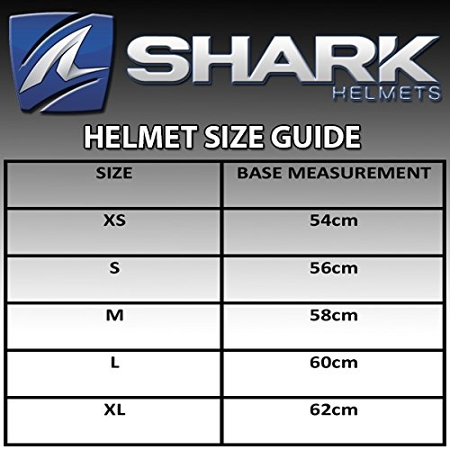 SHARK NC Casco per Moto, Hombre, Blanco, XS