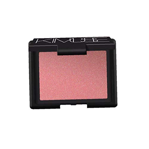 shentaotao Mate Blush Único Tono Minimalismo Maquillaje Blush Portátiles Cosméticos Faciales para Muchachas De Las Mujeres 1pc Suave Powder Blush Paleta De Larga Duración (Orgasm)