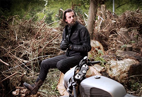 Shima Strada Vintage Hombre Retro Road Sport Botas de Piel Moto Botas (41 – 46), Color marrón