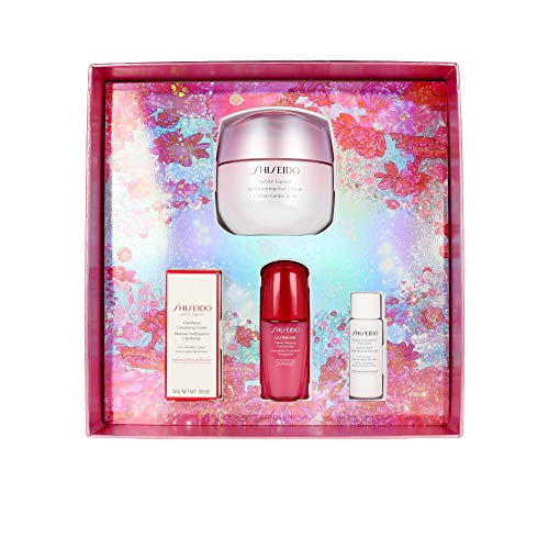 Shiseido White Lucent Brightening Gel - Crema 50 ml + Jabon Limpiador 5 ml + Locion 7 ml + Ultimate Power 10 ml 70 g