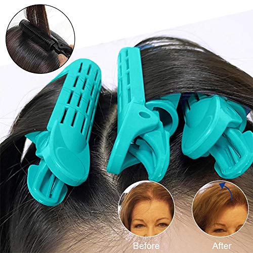 SHOH Pinza para Dar Volumen A La Raíz del Cabello, Rizador De Maíz, Raíz para El Cabello, Herramienta para Peinar El Cabello Permanente, Pinza para Rizador De Cabello, Esponjoso Natural, Rizado