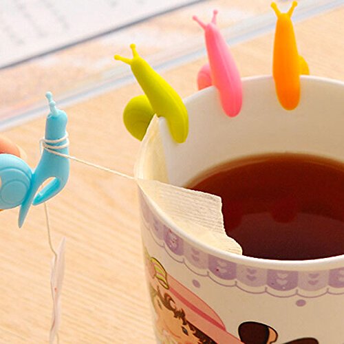 Shop Story – Set de 5 puertas bolsas infusor de té en forma de caracol