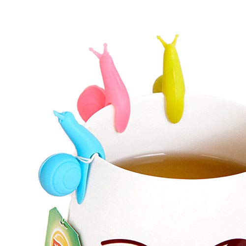 Shop Story – Set de 5 puertas bolsas infusor de té en forma de caracol