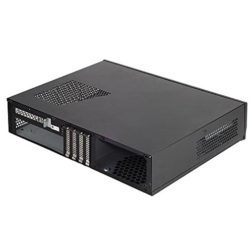 Silverstone SST-ML03B - Caja de ordenador de sobremesa (HTPC, micro-ATX, 1 x USB 3.0, interruptor de encendido/apagado integrado), negro