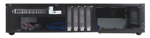 Silverstone SST-ML03B - Caja de ordenador de sobremesa (HTPC, micro-ATX, 1 x USB 3.0, interruptor de encendido/apagado integrado), negro