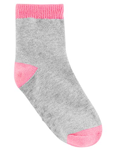 Simple Joys by Carter's - Calcetines - para bebé niña blanco Pink/Gray/White 4T/5T