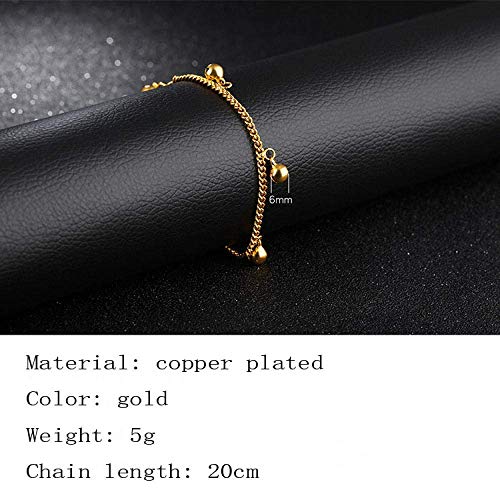 Simplicidad con Estilo Simplicidad con Estilo Pulsera Mujer Niña Tenis Serpiente Cuentas con Forma Glitter Dorado Hermoso Moda Exquisita Amor Creativo Elegante Temperamento Elegante Retro Salvaje Ele