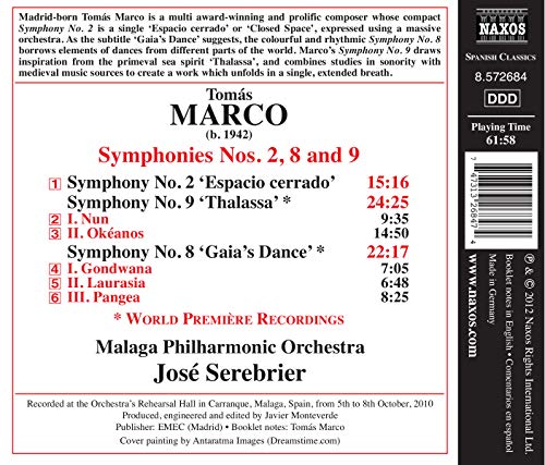 Sinfonias 2,8 Y 9-Or.F.Malaga-(J.Wagner)