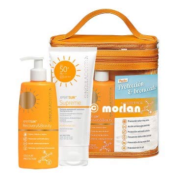 Singuladerm PACK XpertSun Supreme SPF50+, 200ml+After Sun, 200ml+Neceser+Toalla Pareo