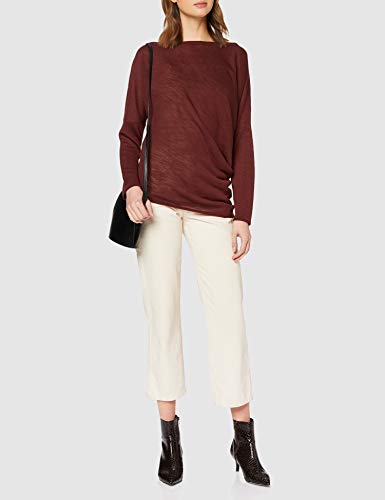 Sisley Maglia M/l Camisa Manga Larga, Rojo (Andorra 07b), Large para Mujer