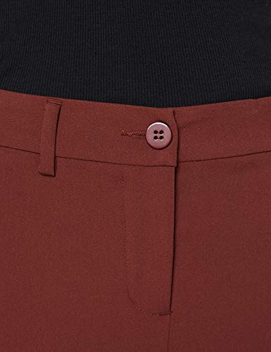 Sisley Pantalones, Rojo (Andorra 07b), 42 (Talla del Fabricante: 40) para Mujer