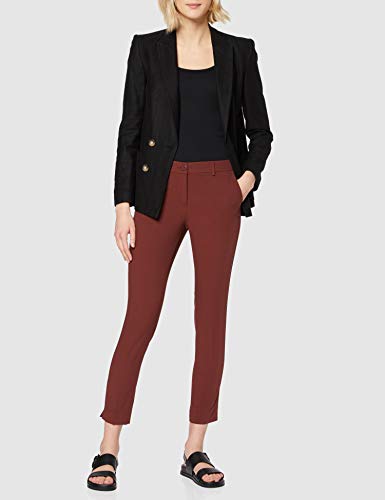 Sisley Pantalones, Rojo (Andorra 07b), 42 (Talla del Fabricante: 40) para Mujer