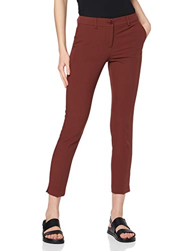 Sisley Pantalones, Rojo (Andorra 07b), 42 (Talla del Fabricante: 40) para Mujer