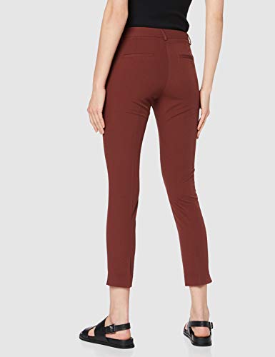 Sisley Pantalones, Rojo (Andorra 07b), 42 (Talla del Fabricante: 40) para Mujer