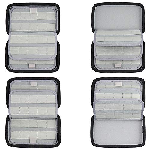 Sisma Estuche de juegos para 80 cartuchos Nintendo Switch PS Vita o Tarjetas SD - Funda cartuchos juego - color marrón