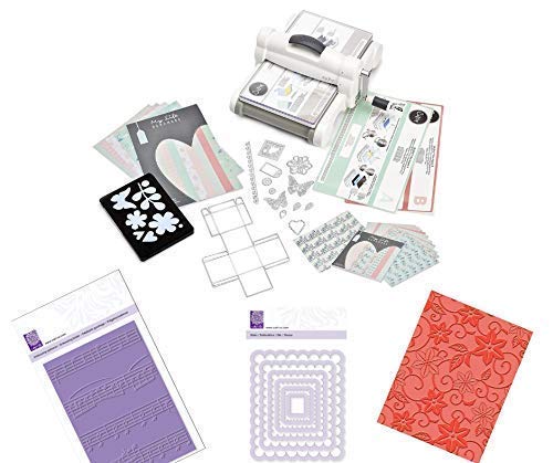 Sizzix Big Shot Plus Starter Kit Mit 3 Adicional Estampado y Prägetools