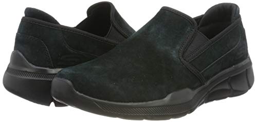 Skechers Equalizer 3.0-Substic, Zapatillas sin Cordones para Hombre, Negro, 45 EU