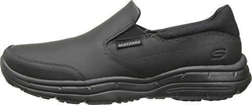 Skechers Glides- Calculous 64589, Zapatillas de Entrenamiento para Hombre, Negro (Black), 43 EU