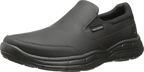 Skechers Glides- Calculous 64589, Zapatillas de Entrenamiento para Hombre, Negro (Black), 43 EU