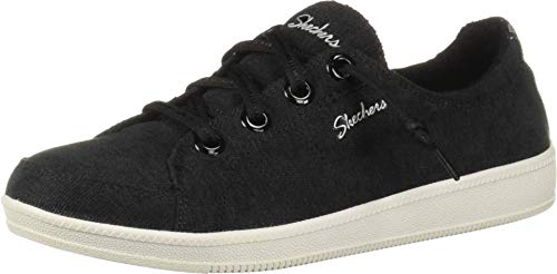 Skechers Madison Ave-Inner City, Zapatillas para Mujer, Negro (Black White BKW), 38 EU