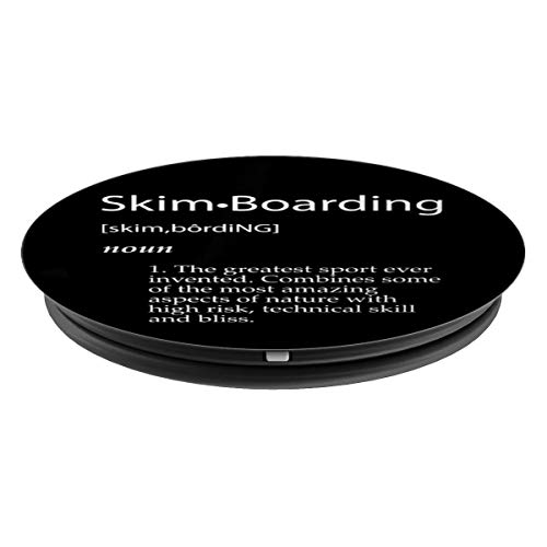 Skimboarding Definition The Greatest Water Sport - Skimboard PopSockets Agarre y Soporte para Teléfonos y Tabletas