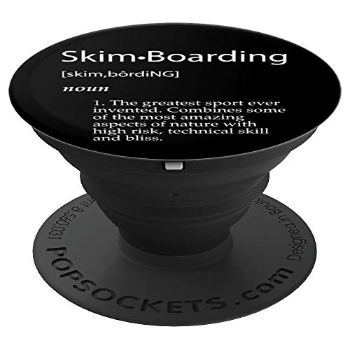 Skimboarding Definition The Greatest Water Sport - Skimboard PopSockets Agarre y Soporte para Teléfonos y Tabletas