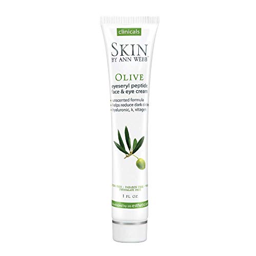 Skin by Ann Webb - compuestos orgánicos ojo de oliva crema sin perfume - 1 oz.