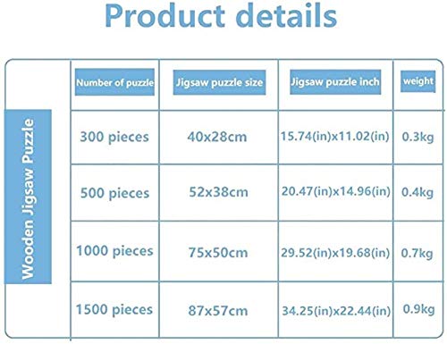 SKYTY Puzzle 1500 Piezas-Goldfish De Fantasía-Rompecabezas De Madera para Adultos, Juguetes Educativos para Niños, Juegos Educativos para El Hogar, Regalos Divertidos